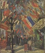 The Fourteenth of July Celebration in Paris (nn04) Vincent Van Gogh